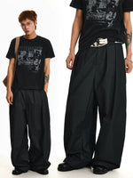 Pleated Wide-Leg Pants 1