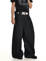 Pleated Wide-Leg Pants 2