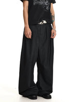 Pleated Wide-Leg Pants 3