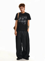 Pleated Wide-Leg Pants 4