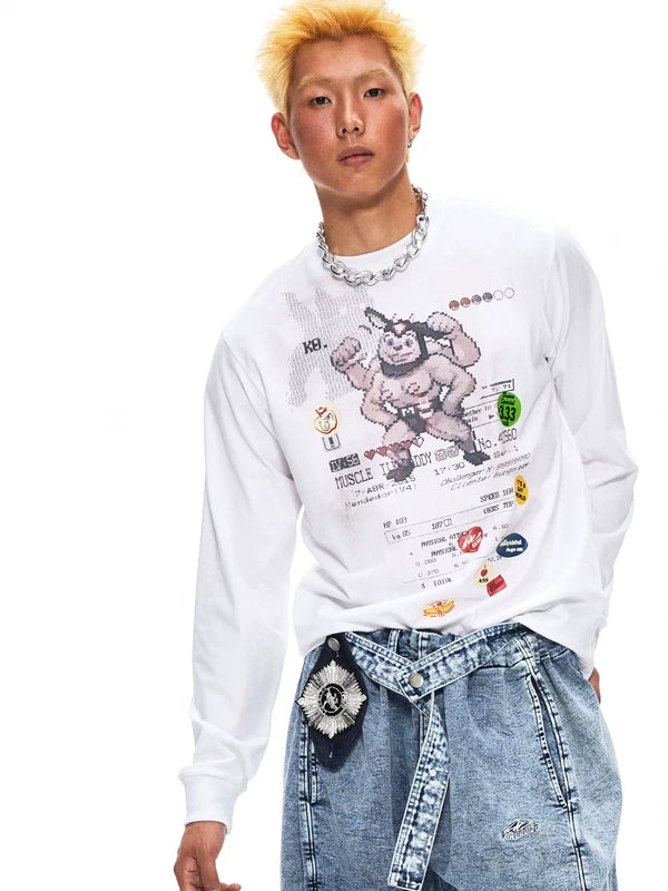 Pokémon Graphic Print Long-Sleeve T-Shirt 1