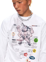 Pokémon Graphic Print Long-Sleeve T-Shirt 2