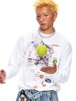 Pokémon Graphic Print Long-Sleeve T-Shirt 4