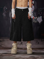 Polka Dot Loose-Fit Cotton Pants 1