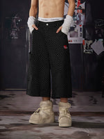 Polka Dot Loose-Fit Cotton Pants 5