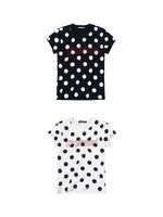 Polka Dot Slim Fit Rhinestone T-Shirt 5