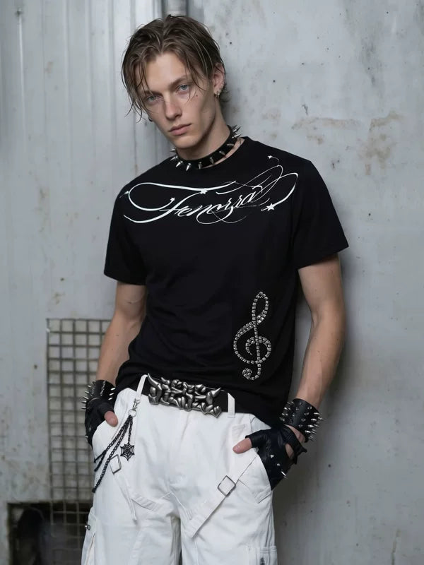 Printed Cotton Short Sleeve T-Shirt 4