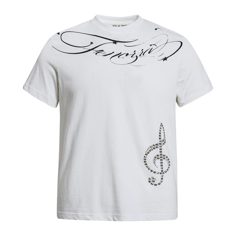 6252142906362,6252142906363,6252142906364, Printed Cotton Short Sleeve T-Shirt