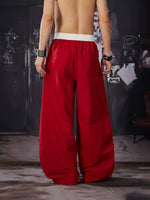 Printed Elastic Waistband Pants 3