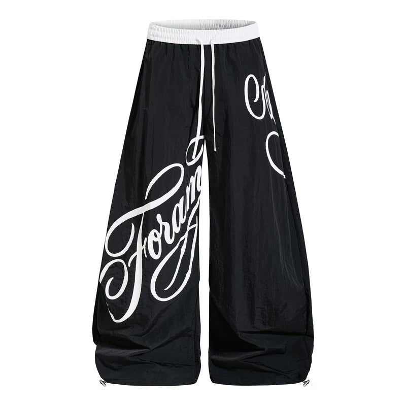 6076753936790,6076753936791,6076753936792,6076753936793, Printed Elastic Waistband Pants