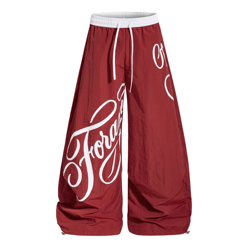 6076753936794,6076753936795,6076753936796,6076753936797, Printed Elastic Waistband Pants
