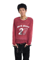 ,6071421364875,6071421364876,6071421364877, Printed Sheer Mesh Long-Sleeve T-Shirt