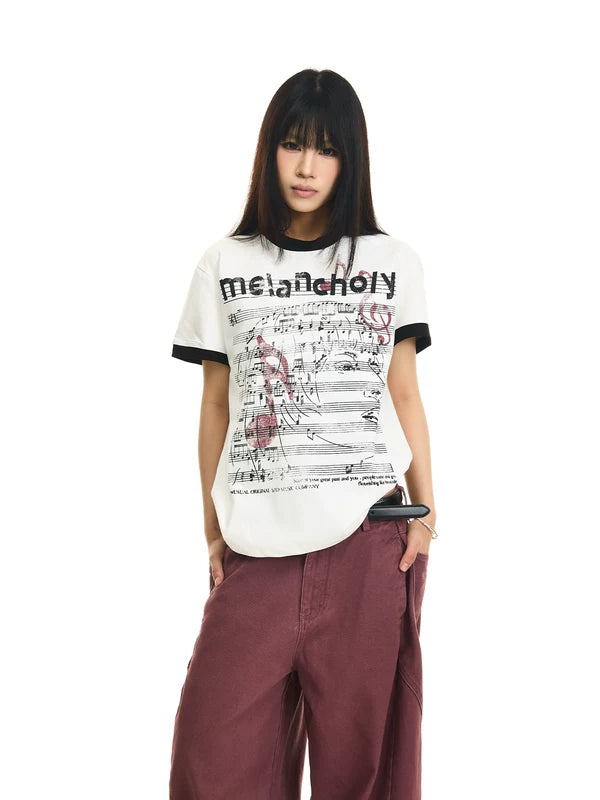 Printed Short-Sleeve T-Shirt 2