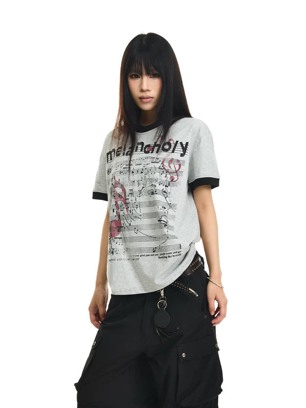 Printed Short-Sleeve T-Shirt 3