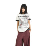6256949450371,6256949450372,6256949450373,6256949450374, Printed Short-Sleeve T-Shirt