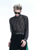 Printed Turtleneck Base Layer T-Shirt 1
