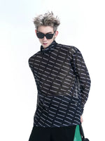 Printed Turtleneck Base Layer T-Shirt 2