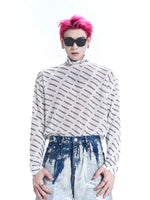 Printed Turtleneck Base Layer T-Shirt 3