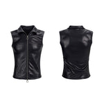 6082528287043,6053573898340,6053573898341,6053573898342, PU Leather Motorcycle Vest