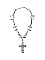 Punk Cross Pendant Necklace 5