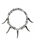 Punk Distressed Claw Necklace 5