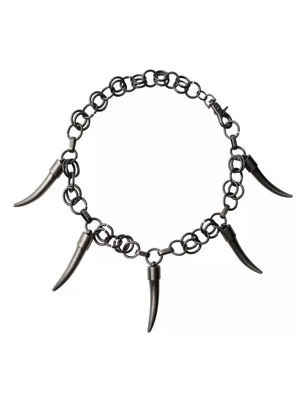 Punk Distressed Claw Necklace 5