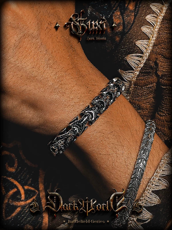 Punk Dragon Bone Bracelet 4
