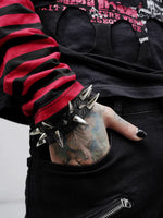 Punk Gothic Rivet Spike Bracelet 3