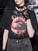 Punk Graphic Crew Neck T-Shirt 2