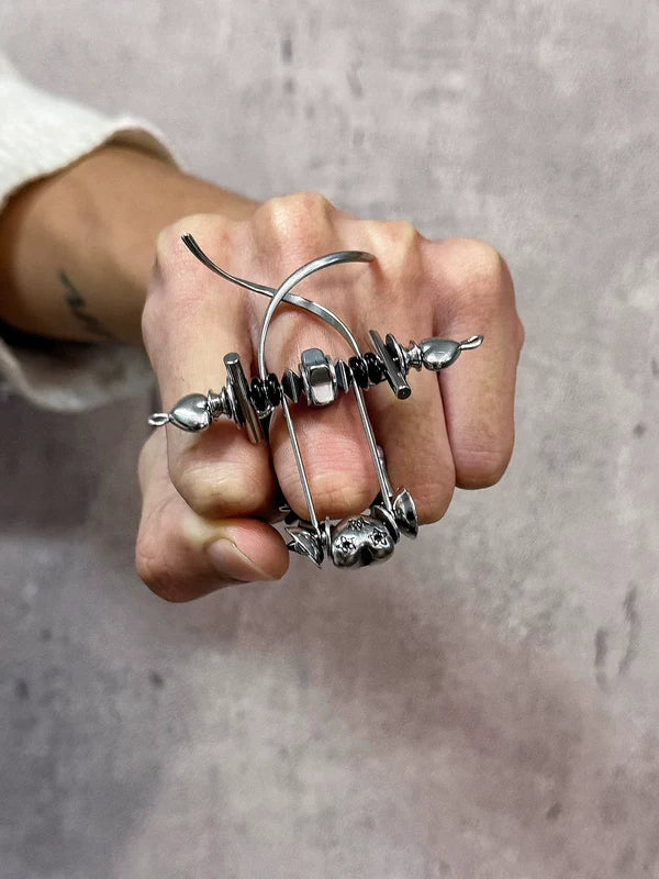 Punk Mechanical Adjustable Ring 1