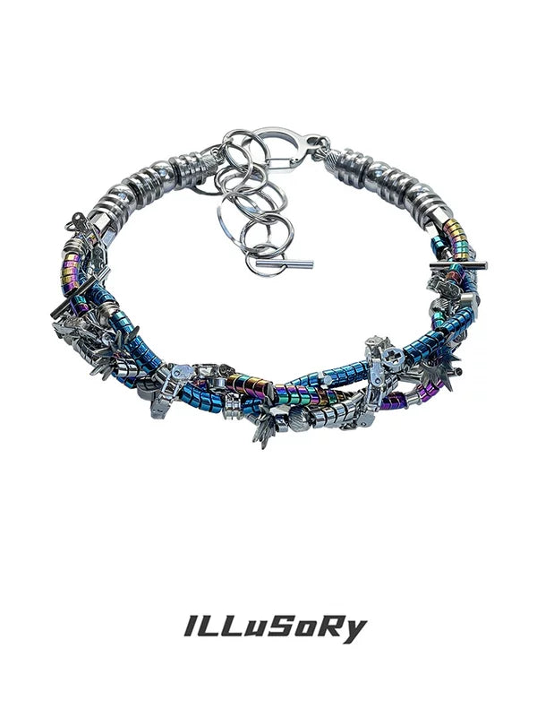 Punk Mechanical Choker Necklace 5