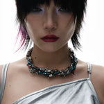 5451553704765, Punk Mechanical Choker Necklace