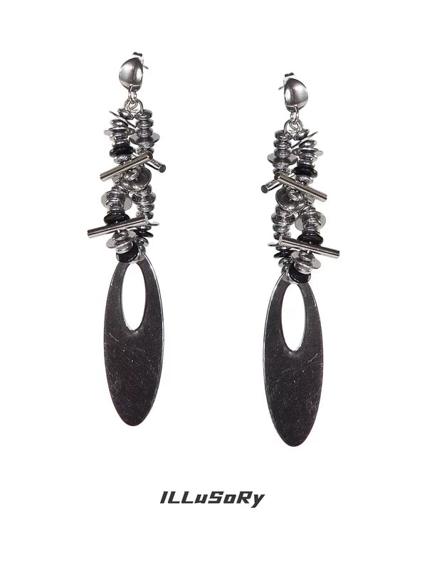 Punk Mechanical Clip-On Earrings 5