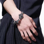 5807861842640, Punk Mechanical Clip-On Earrings