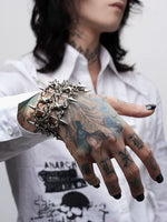 Punk Spiked Chain Bracelet 1