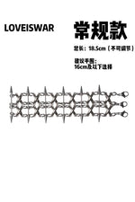 5921251259461, Punk Spiked Chain Bracelet