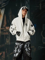 Punk Street Zip-Up Graphic Hoodie Jacket 1