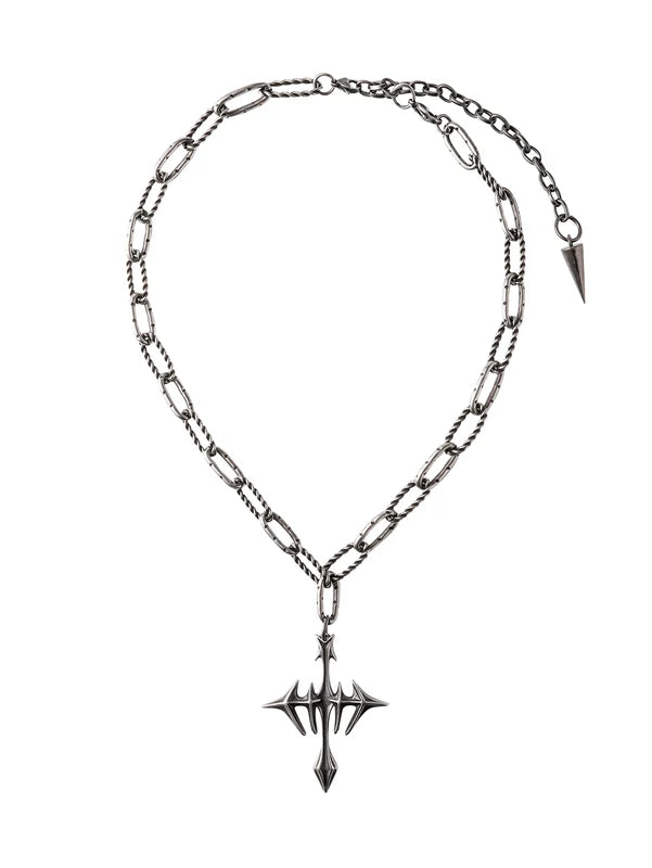 Punk Style Cross Chain Necklace 5