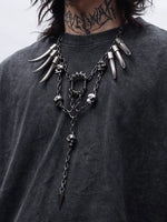 Punk Tribal Chain Necklace 3
