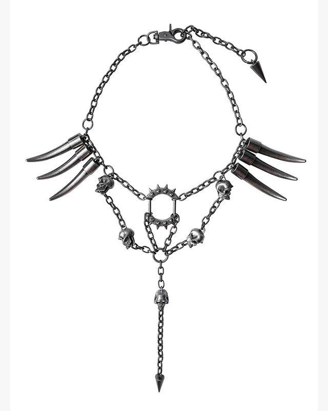 Punk Tribal Chain Necklace 5