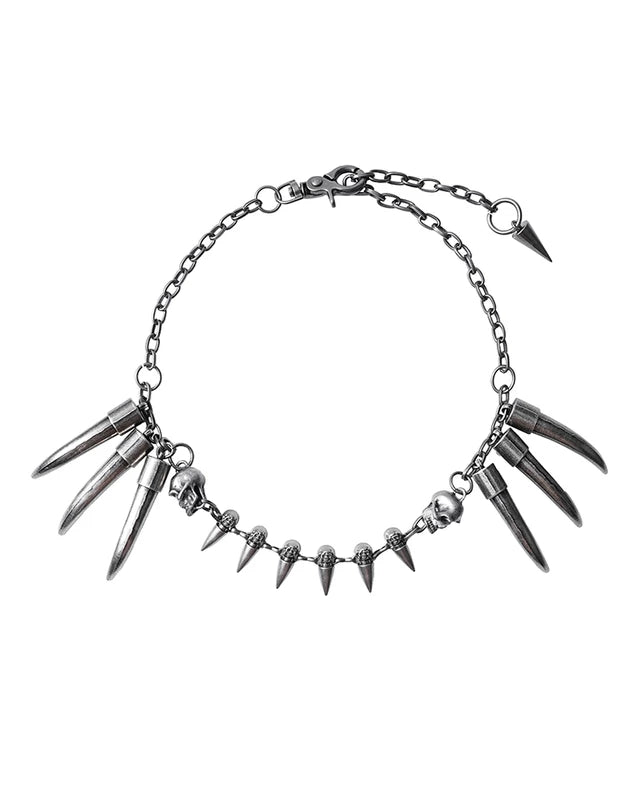 Punk Tribal Spike Necklace 5
