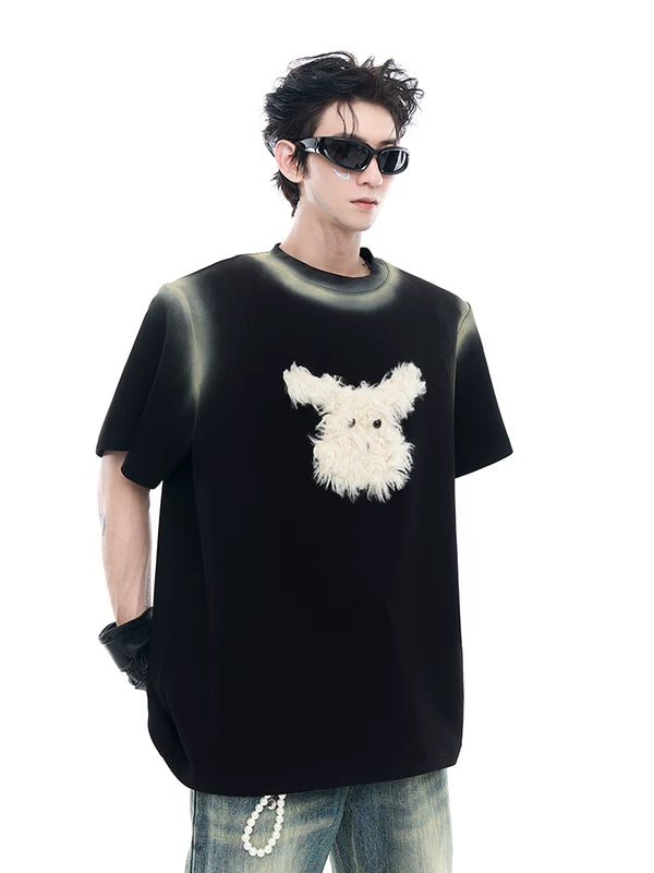 Puppy Graphic Oversized T-Shirt 2