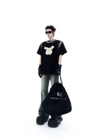 Puppy Graphic Oversized T-Shirt 4