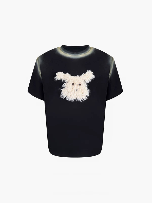 Puppy Graphic Oversized T-Shirt 5
