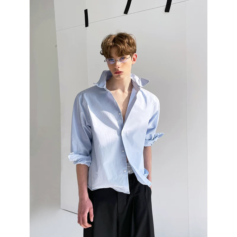 Pure Cotton Slim Fit Long Sleeve Shirt 3