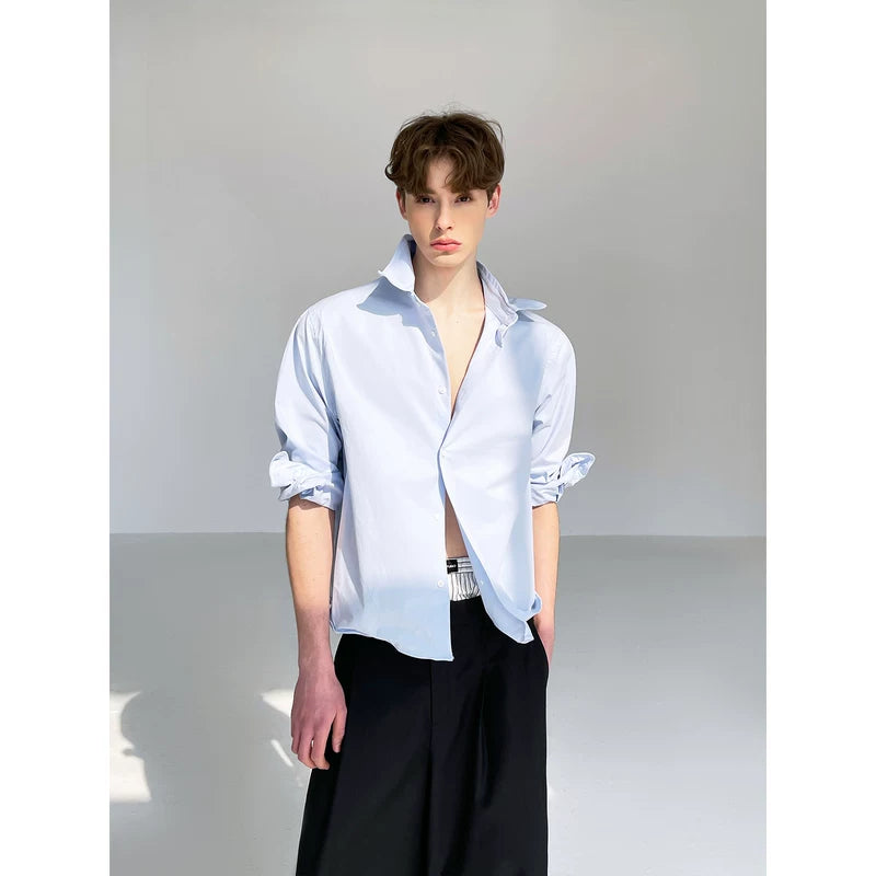 Pure Cotton Slim Fit Long Sleeve Shirt 4
