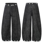 6058512793013,6058512793014,6058512793015,6058512793016, Python Pattern Wide Leg Blade Pants