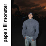 6107187847517,6107187847518,6107187847519,6107187847520,5976114601600, Quarter-Zip Stand Collar Knitted Sweater