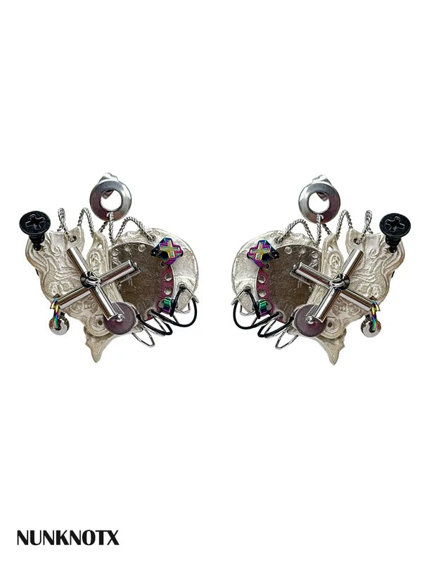 Que Series Industrial Statement Earrings 5