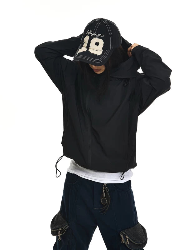 Quick-Dry Hooded Water-Repellent Jacket 2